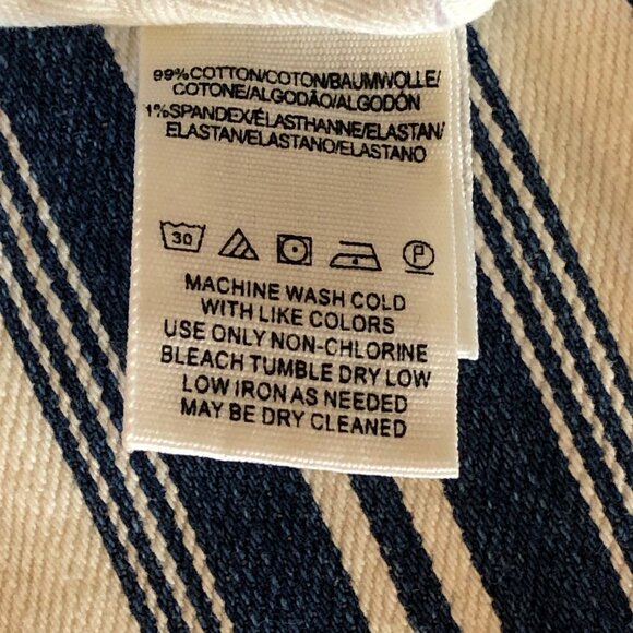 NWT Free People Jolene Hip Hugger Striped Flare Sz 27 - Picture 14 of 16